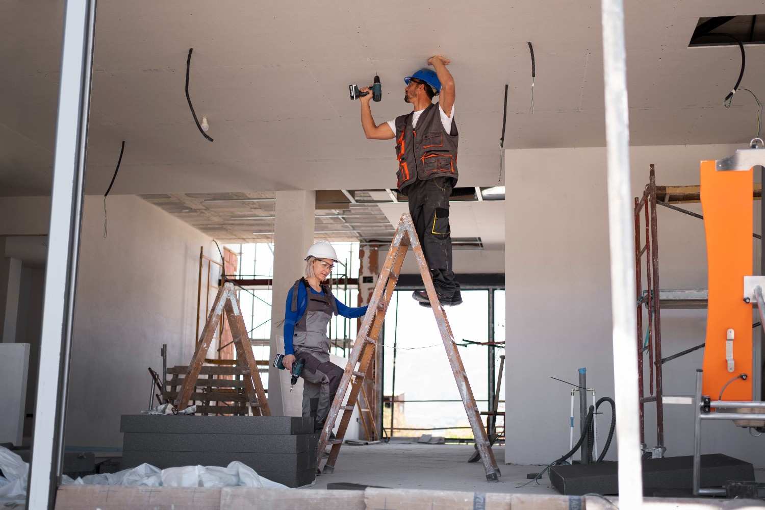 Modern home renovation project