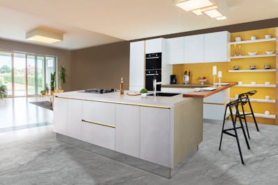 Modern kitchen renovation project